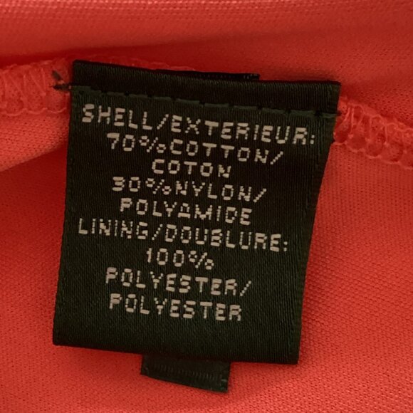 Lauren Ralph Lauren Women's Orange Knit Sleeveless Mini Dress Size XS Colorful - Picture 7 of 8